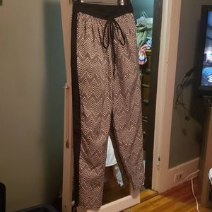 Sheer jogger pants